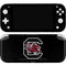 University of South Carolina Gamecocks Logo Black Nintendo Switch Lite Skin