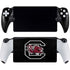 University of South Carolina Gamecocks Logo Black PlayStation Portal Remote Player Skin