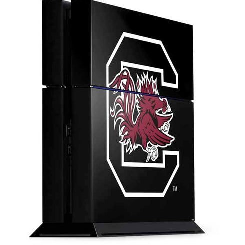 University of South Carolina Gamecocks Logo Black PlayStation PS4 Skins