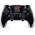 University of South Carolina Gamecocks Logo Black PS5 DualSense Edge Pro Controller Skin