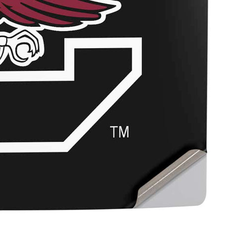 University of South Carolina Gamecocks Logo Black PS5 Pro Disk Console Skin