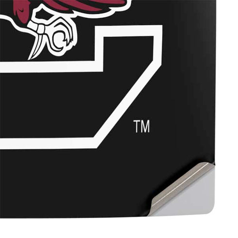 University of South Carolina Gamecocks Logo Black PS5 Slim Digital Edition Console Skin