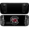 University of South Carolina Gamecocks Logo Black Steam Deck Handheld Gaming Computer OLED Skin