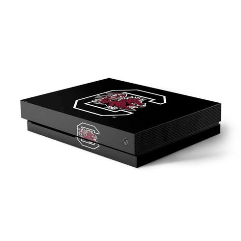 University of South Carolina Gamecocks Logo Black Xbox One Skins