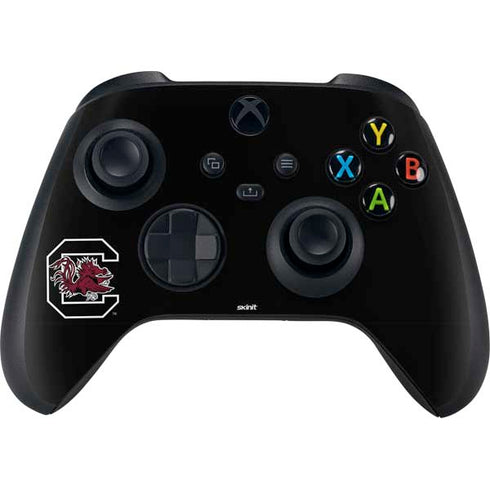 University of South Carolina Gamecocks Logo Black XBox Series X Digital Edition Bundle Skin