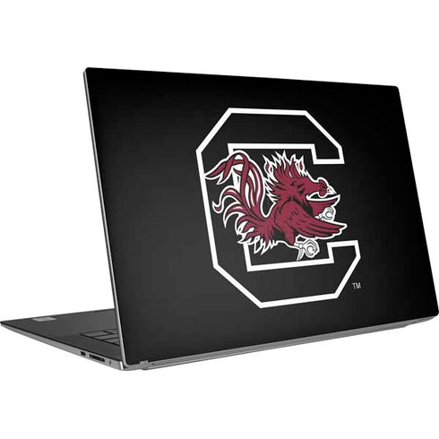 University of South Carolina Gamecocks Logo Black Dell XPS Skin