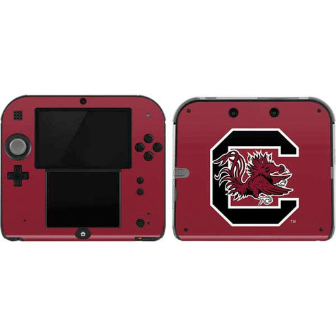 University of South Carolina Gamecocks Logo Red Nintendo Skins