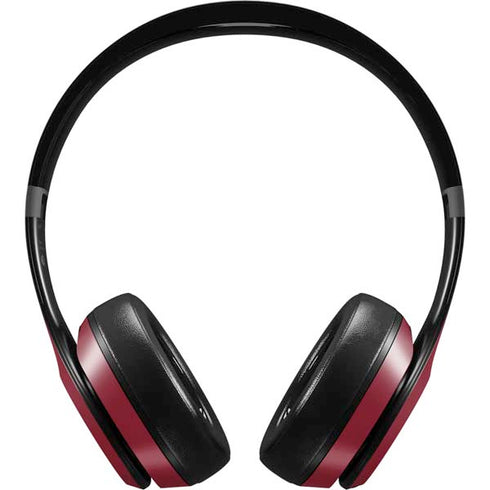 University of South Carolina Gamecocks Logo Red Beats Solo 4 Wireless Headphones Skin