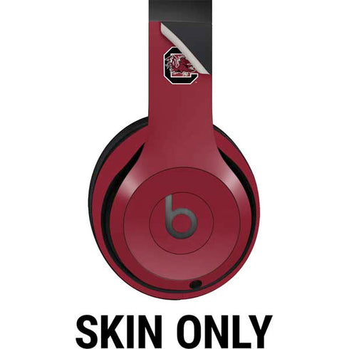 University of South Carolina Gamecocks Logo Red Beats Studio Pro Wireless Headphones Skin