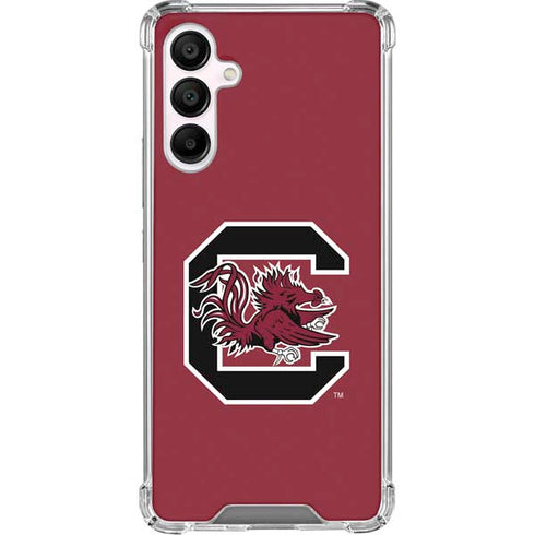 University of South Carolina Gamecocks Logo Red Galaxy A16 5G Clear Case