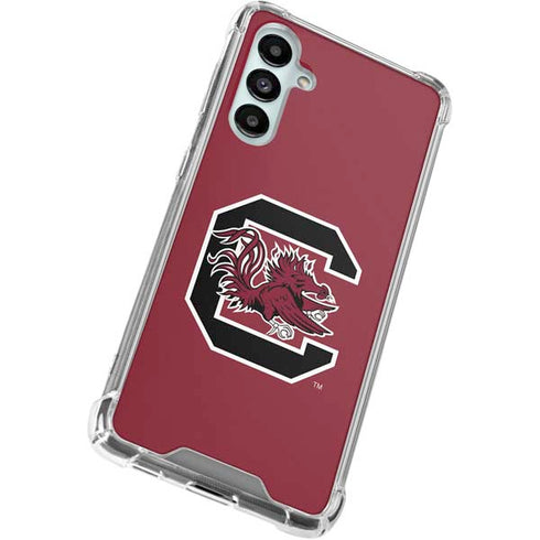 University of South Carolina Gamecocks Logo Red Galaxy A16 5G Clear Case