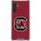 University of South Carolina Gamecocks Logo Red Galaxy A17 Clear Case