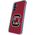 University of South Carolina Gamecocks Logo Red Galaxy A35 5G Clear Case