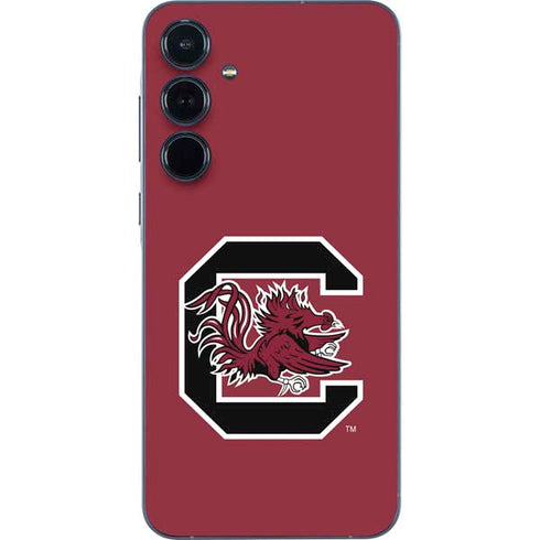 University of South Carolina Gamecocks Logo Red Galaxy A35 5G Skin
