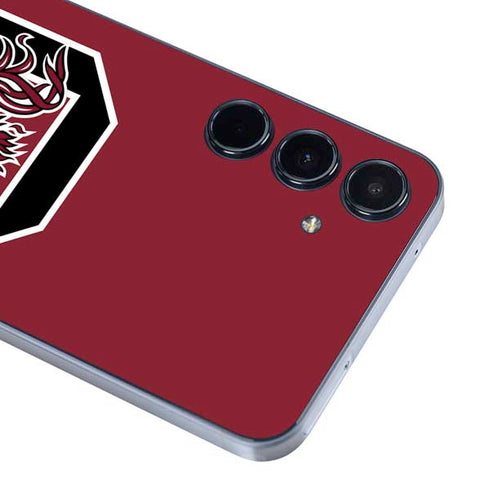University of South Carolina Gamecocks Logo Red Galaxy A35 5G Skin