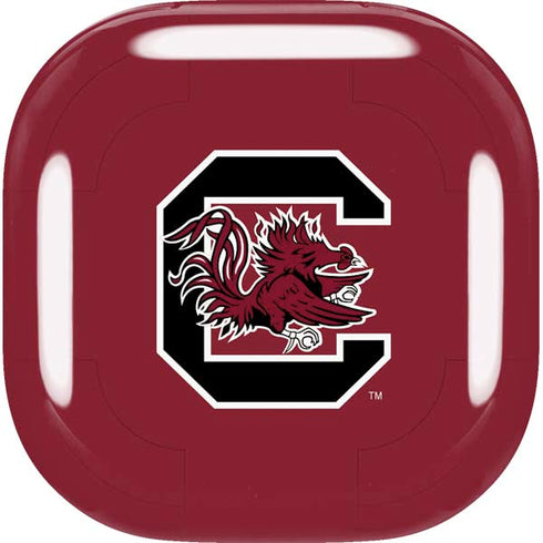 University of South Carolina Gamecocks Logo Red Galaxy Buds Live Skin