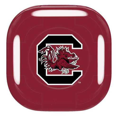 University of South Carolina Gamecocks Logo Red Galaxy Buds Live Skin