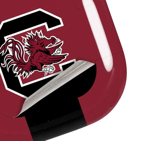 University of South Carolina Gamecocks Logo Red Galaxy Buds Live Skin
