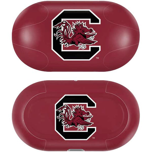 University of South Carolina Gamecocks Logo Red Galaxy Buds Plus Skin