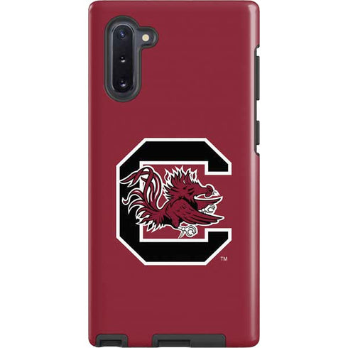University of South Carolina Gamecocks Logo Red Galaxy Cases