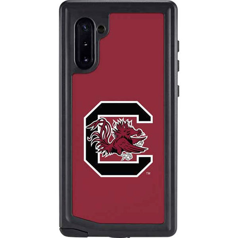 University of South Carolina Gamecocks Logo Red Galaxy Cases