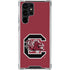 University of South Carolina Gamecocks Logo Red Galaxy S23 Ultra Clear Case