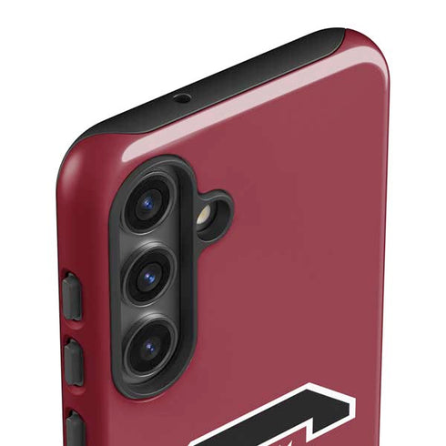University of South Carolina Gamecocks Logo Red Galaxy S25 Impact Case