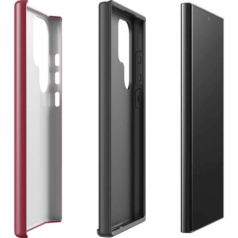 University of South Carolina Gamecocks Logo Red Galaxy S25 Ultra Impact Case