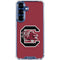University of South Carolina Gamecocks Logo Red Galaxy S25 Clear Case