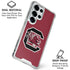 University of South Carolina Gamecocks Logo Red Galaxy S25 Ultra Clear Case