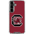 University of South Carolina Gamecocks Logo Red Galaxy S26 Clear Case