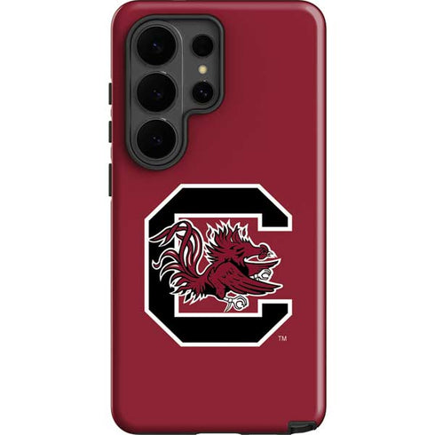 University of South Carolina Gamecocks Logo Red Galaxy S26 Ultra Impact Case