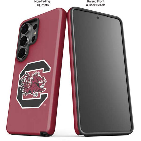 University of South Carolina Gamecocks Logo Red Galaxy S26 Ultra Impact Case