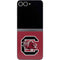 University of South Carolina Gamecocks Logo Red Galaxy Z Flip6 Skin