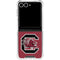 University of South Carolina Gamecocks Logo Red Galaxy Z Flip7 Clear Case