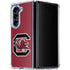 University of South Carolina Gamecocks Logo Red Galaxy Z Fold5 5G Clear Case