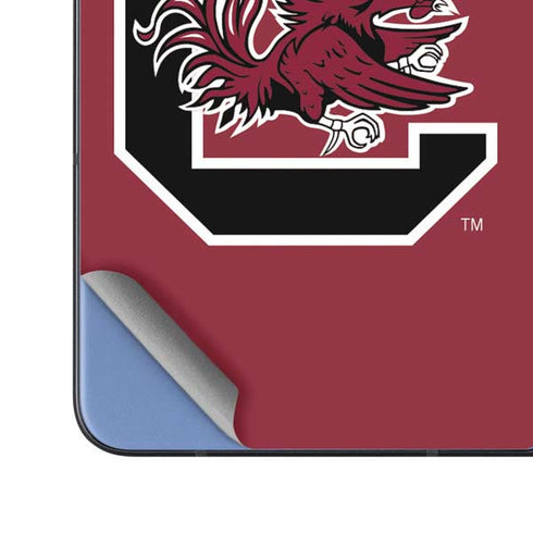 University of South Carolina Gamecocks Logo Red Galaxy Z Fold5 5G Skin