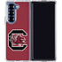 University of South Carolina Gamecocks Logo Red Galaxy Z Fold7 Clear Case