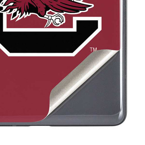 University of South Carolina Gamecocks Logo Red Google Pixel 7a Skin