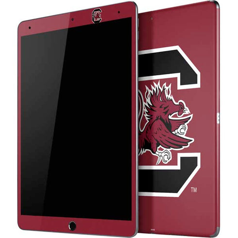 University of South Carolina Gamecocks Logo Red iPad Skins