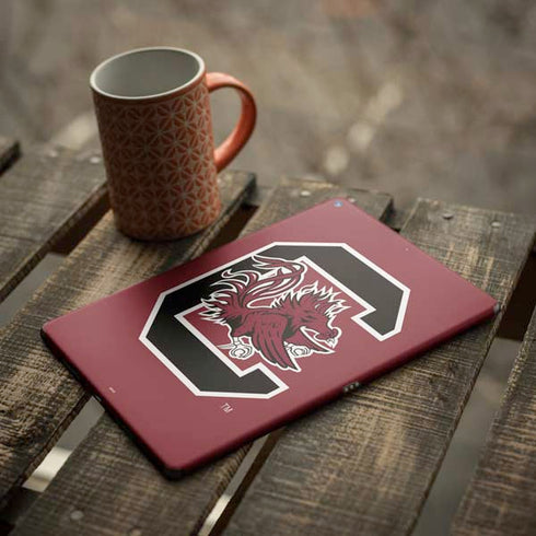 University of South Carolina Gamecocks Logo Red iPad Skins