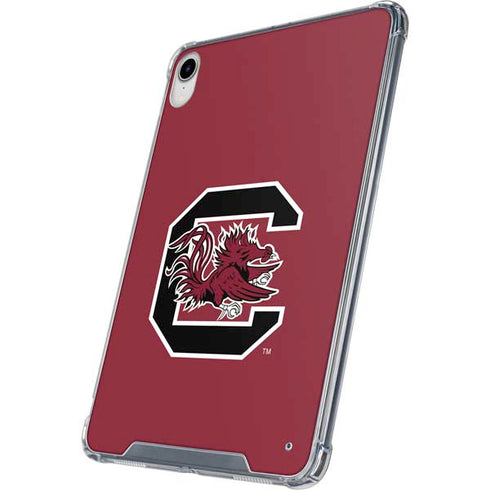 University of South Carolina Gamecocks Logo Red iPad 11th Gen (2025) Clear Case