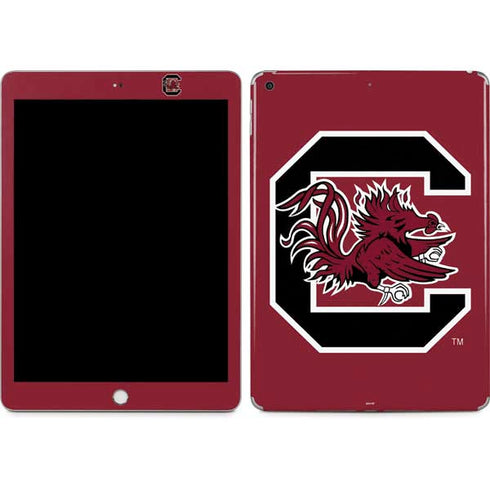 University of South Carolina Gamecocks Logo Red Apple iPad Skin