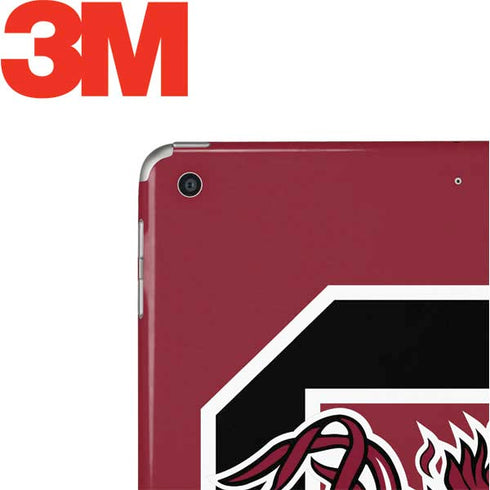 University of South Carolina Gamecocks Logo Red Apple iPad Skin