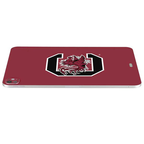 University of South Carolina Gamecocks Logo Red iPad Pro 13in M4 (2024) Skin