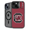 University of South Carolina Gamecocks Logo Red iPhone 14 Kickstand Case