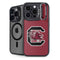 University of South Carolina Gamecocks Logo Red iPhone 14 Pro Kickstand Case