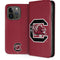 University of South Carolina Gamecocks Logo Red iPhone 15 Pro Folio Case