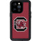 University of South Carolina Gamecocks Logo Red iPhone 15 Pro Waterproof Case