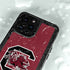 University of South Carolina Gamecocks Logo Red iPhone 15 Pro Waterproof Case